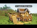 Minecraft: Survival Starter House Tutorial🏠