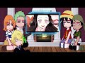 ||Past-One Piece reacting to Nezuko and Zenitsu as the new members|| \\🇧🇷/🇺🇲// ◆Bielly - Inagaki◆
