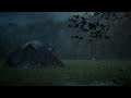 Relaxing Rain Sounds for Sleep ⛈ Heavy Rain and Thunder Over Tent for Quick Fall Asleep