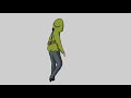 OpenToonz animation steps example