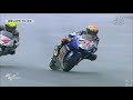 MotoGP 2008 Indy Grand Prix - Nicky Hayden vs Valentino Rossi - EPIC RACING IN THE RAIN! (Full Race)