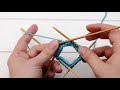 How to knit in the round on double-pointed needles for beginners (step by step)