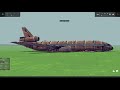 MOST Realistic Plane CRASH ANIMATION In BESIEGE Flight Simulator