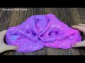 PINK vs BLUE I Mixing random into Glossy Slime I Relaxing slime videos#part5