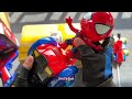 Spider-man Toys Collection Unboxing Review-Cloak，Robots，Mask，gloves，pistol，Shield，Laser sword