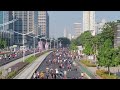 Car-Free Sunday in Central Jakarta
