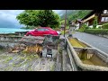 The magical Swiss village Oberried after fresh summer rain 🇨🇭 Switzerland 4K