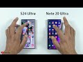 Samsung S24 Ultra vs Note 20 Ultra | SPEED TEST