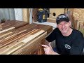 Woodworking WORK BENCH - Ultimate reclaimed timber and Palletwood Build