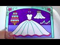 How to Draw a Wedding Dress for Kids 💖💙💛Wedding Dress Drawing  | Wedding Dress Coloring Pages