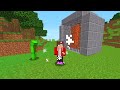 JJ Control Enderman MIND to KIDNAP Mikey in Minecraft Maizen