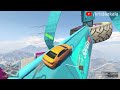 gta5 new Hard online Parkour gameplay only 0.00002% people can do this | GTA V