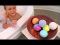 BATH BOMB CHALLENGE!!!!