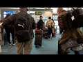 🇨🇦4K-Early Morning Check-In at YVR Vancouver International Airport Main Terminal