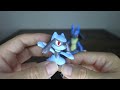 Pokemon Riolu & Lucario Model Kit Unboxing and Reviews