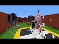 SURVIVAL IN MAZE with CATNAP DOGDAY and ZOONOMALY & SMILING CRITTERS in Minecraft Garten of BanBan 7