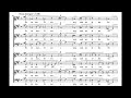 Der Mensch lebt und besteht (M. Reger) Score Animation