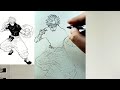 How to draw Gojo Satoru Full Body out of StickMan | Easy Step By Step