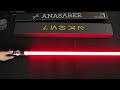NeoPixel Lightsaber SN 4.0 Version Operation Manual | Darth Vader for example | ANASABER
