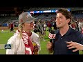 Postgame Interview with Kelly Maxwell After OU's 2024 National Championship