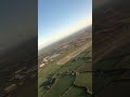 E190 Dublin Takeoff - Almost Hits a Flock of Birds!