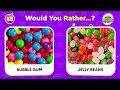 Would You Rather...? MYSTERY Dish Edition 🍬🍽 Sweets Edition