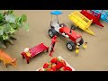 Diy tractor making mini Concretebridge #17 | diy tractor I water pump I@KeepVilla | Miniature Farm