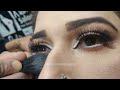 How to step by step indian asian eye's makeup tutorial by rabis beauty salon