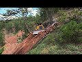 Caterpillar D7g Bulldozer, Which Opened a New Way to the Cliffs, Faced Death! #bulldozer