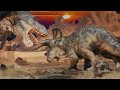 T.rex Tyrant King vs Triceratops - A Sideshow Dinosauria Tribute Part 1 #sideshow #dinosaurs