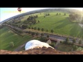 Eagle flight from balloon