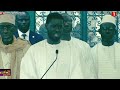 Tabaski2024 🚨 Le discours de son excellence président Bassirou Diomaye Faye