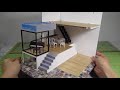 DIY Miniature Seattle Dollhouse Kit (with pool and lights!)