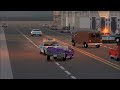 The Driver Syndicate - Chicago car chase at Dawn - Violet Sedan