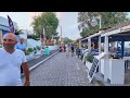 Santorini Kamari, walking tour in 4k, Greece 2024 [Kamari beach Santorini]