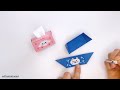 DIY Mini Paper Tissue Box(actually works) | Easy Origami Tissue Box | Easy A4 Paper Craft
