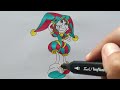 The Amazing Digital Circus Coloring Pages - How To Color Pomni From  The Amazing Digital Circus #7