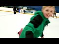 The Dombroski Family Goes Skating