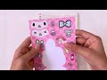 [ToyASMR] Satisfying with Sticker Book Sanrio Kuromi, Hello Kitty, Cinnamoroll 🎀✨