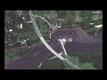 Rapidan Dam before and after satellite images