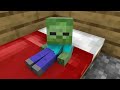 Monster School : Baby Zombie Happy and Baby Zombie Sad - Sad Story - Minecraft Animation