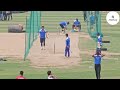 Nepal Cricket Team Training for T20 Series with West Indies|Roderick O Estwick Guiding Nepali bowler