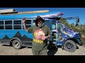 From Six Figures to Simple Living: Affordable Living in a Skoolie Short Bus