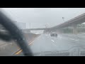White Noise | CAR RIDE IN THE RAIN SOUND | 10 Hours | Sleep, Meditation, Studying & Relaxation 🚙 🌧️