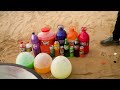 Experiment: Giant Toothpaste Eruption from Giant Mtn Dew, Mirinda, Pepsi, Fanta, Coca Cola vs Mentos