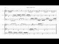 Fugue for String Trio - No.  6