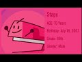 BFB All Charecter Birthdates, Ages, and Grades (Not Canon)