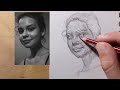 Learn the Loomis method of drawing faces step by step | Drawing a girl