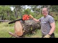 More 100cc fun! 50 inch bar on a 2100xp!  Legendary Husqvarna Chainsaw!