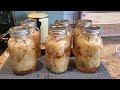 How To Pressure Canned Cabbage/Stocking The Pantry